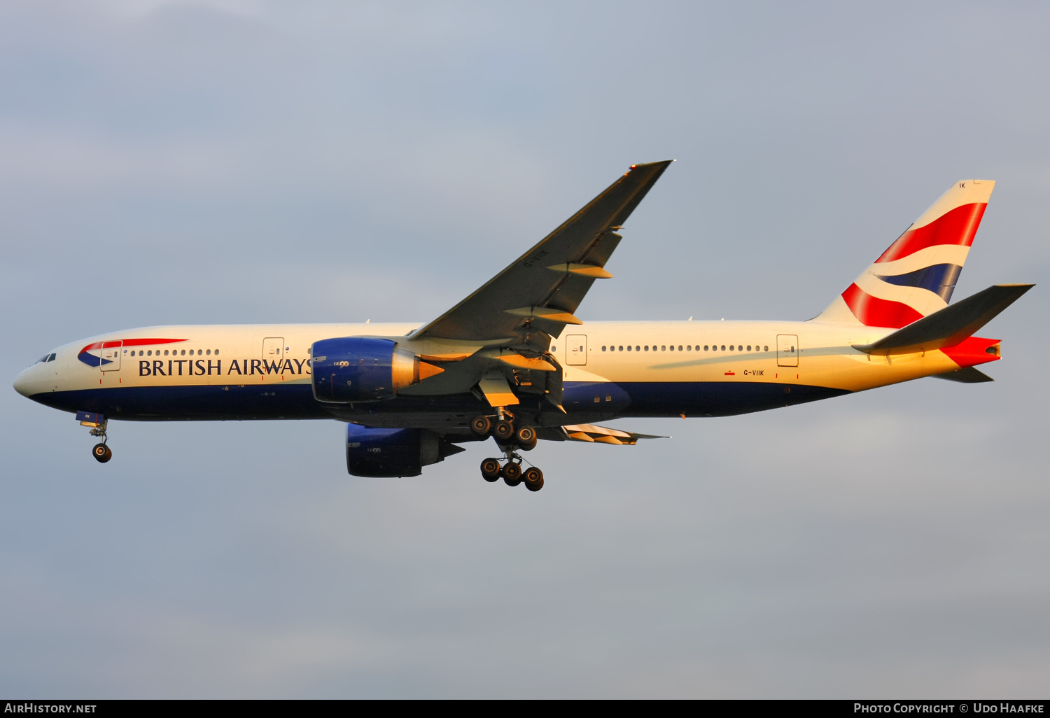 Aircraft Photo of G-VIIK | Boeing 777-236/ER | British Airways | AirHistory.net #637002