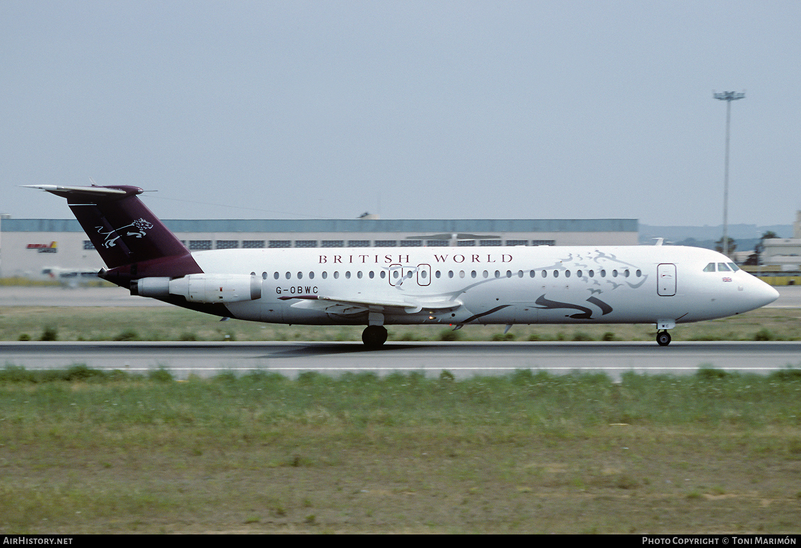 Aircraft Photo of G-OBWC | BAC 111-520FN One-Eleven | British World Airlines | AirHistory.net #637004