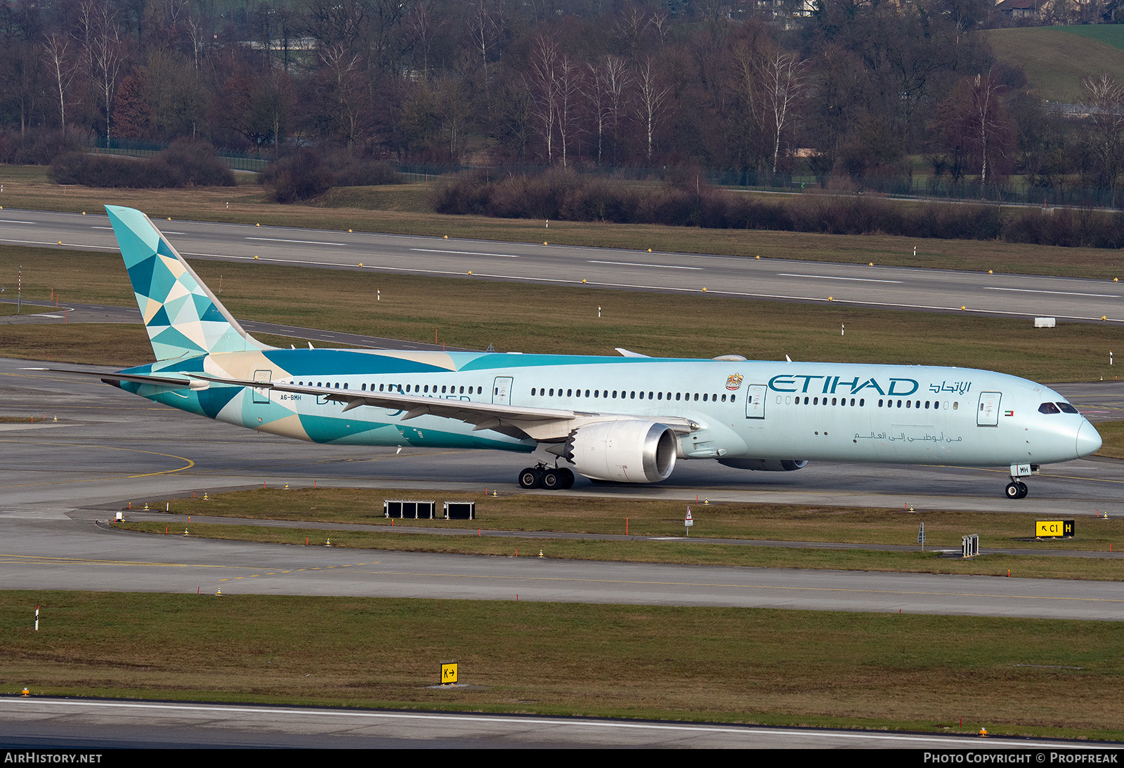 Aircraft Photo of A6-BMH | Boeing 787-10 Dreamliner | Etihad Airways | AirHistory.net #637013
