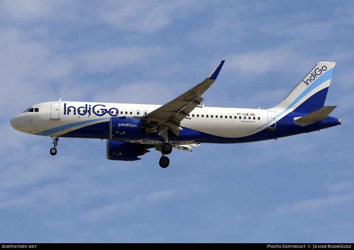 Aircraft Photo of VT-IJB | Airbus A320-271N | IndiGo | AirHistory.net #637015