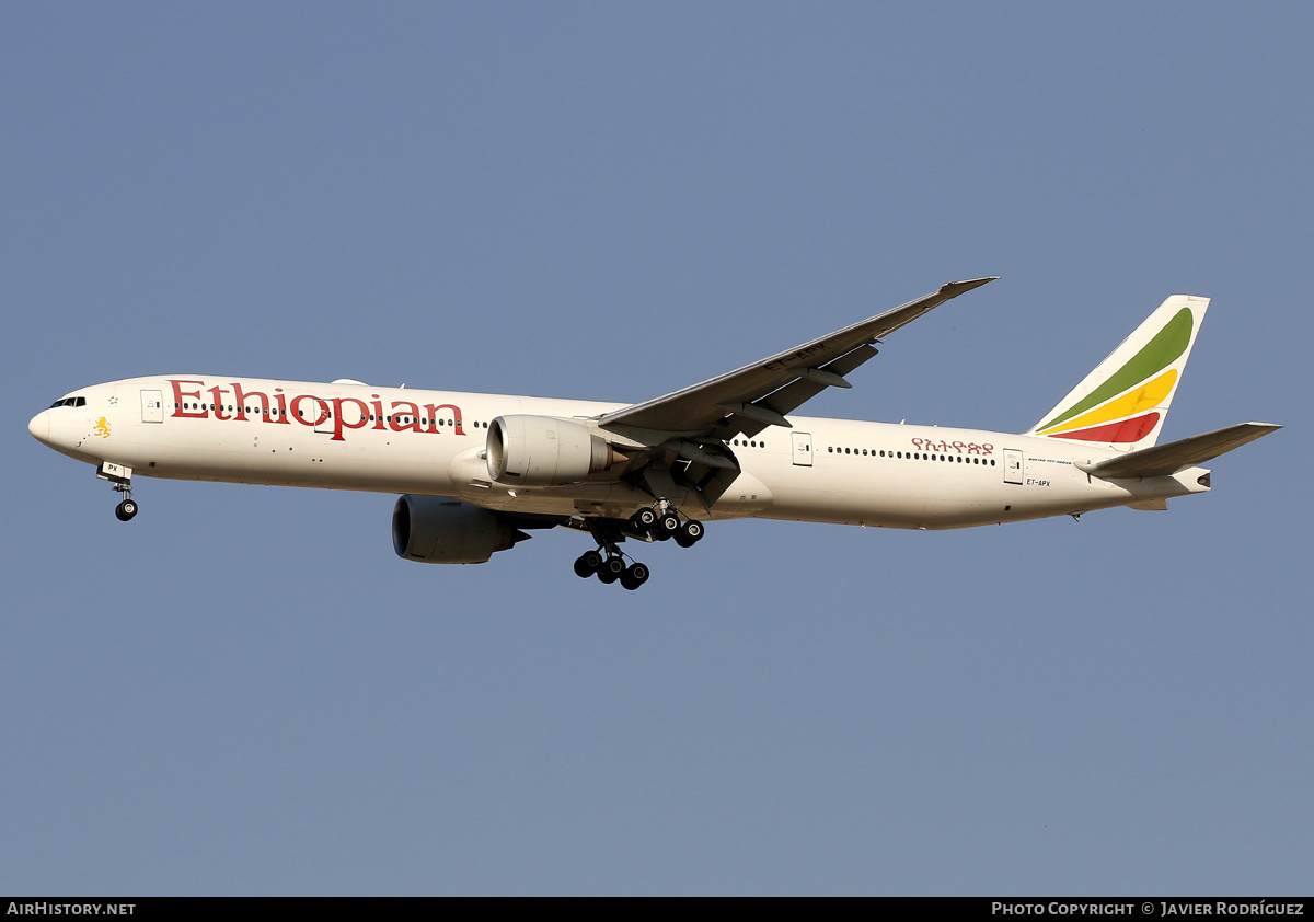 Aircraft Photo of ET-APX | Boeing 767-36N/ER | Ethiopian Airlines | AirHistory.net #637030