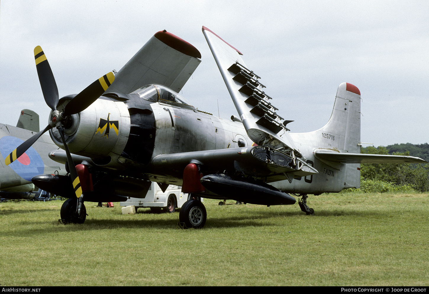 Aircraft Photo of F-AZFN / 125716 | Douglas A-1D Skyraider (AD-4N) | France - Air Force | AirHistory.net #637033