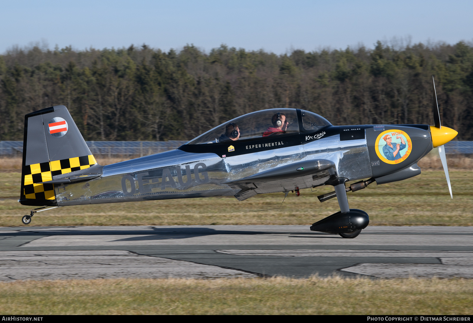 Aircraft Photo of OE-AUG | Van's RV-8 | AirHistory.net #637065