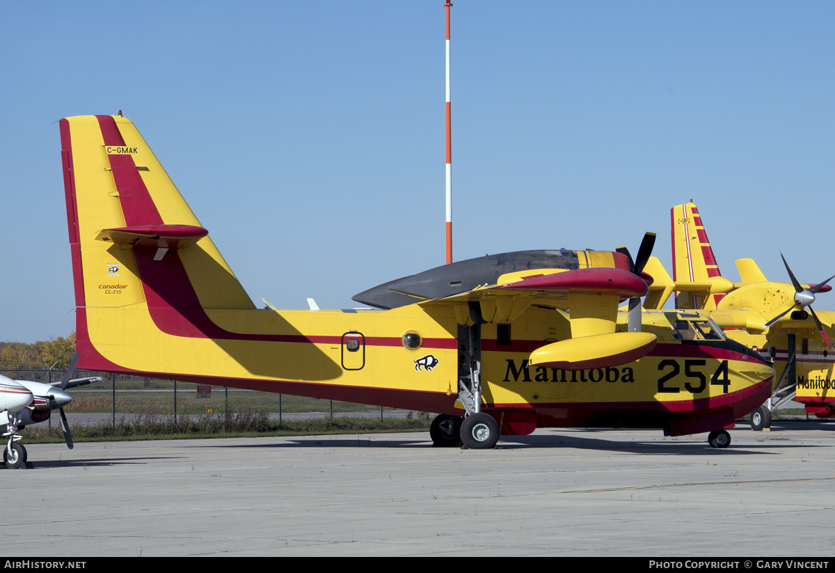 Aircraft Photo of C-GMAK | Canadair CL-215-V (CL-215-1A10) | Manitoba Government Air Service | AirHistory.net #637069