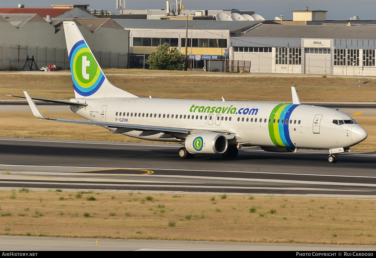 Aircraft Photo of F-GZHK | Boeing 737-8K2 | Transavia | AirHistory.net #637080