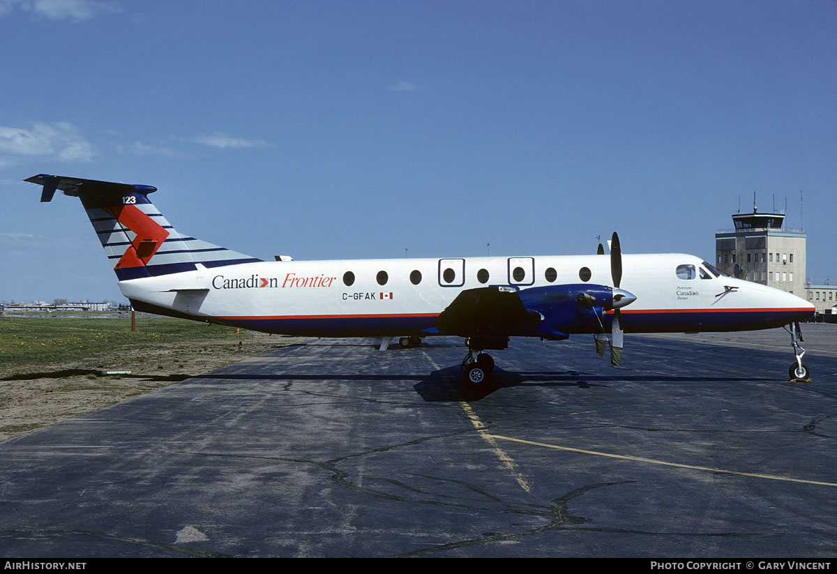Aircraft Photo of C-GFAK | Beech 1900C-1 | Frontier Air Service | AirHistory.net #637082