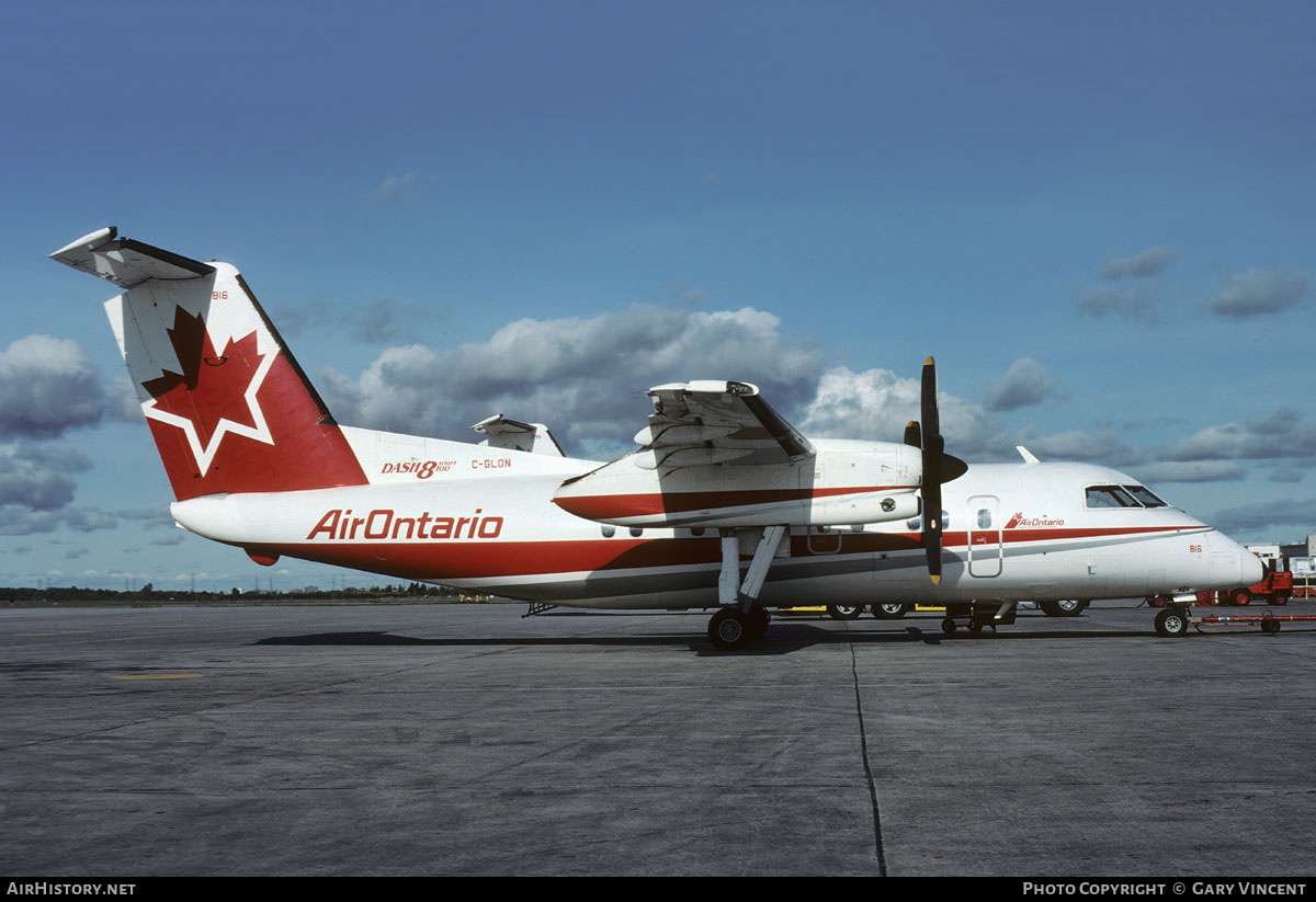 Aircraft Photo of C-GLON | De Havilland Canada DHC-8-102 Dash 8 | Air Ontario | AirHistory.net #637085