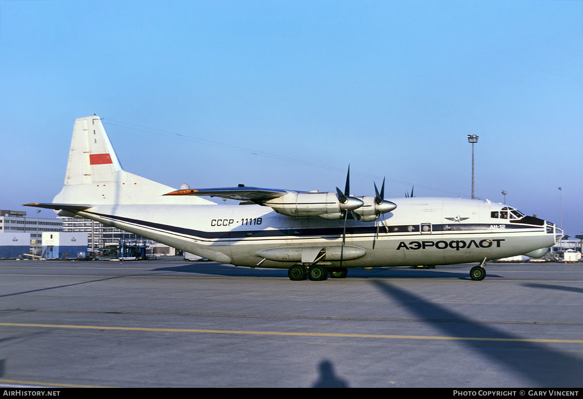 Aircraft Photo of CCCP-11118 | Antonov An-12B | Aeroflot | AirHistory.net #637087
