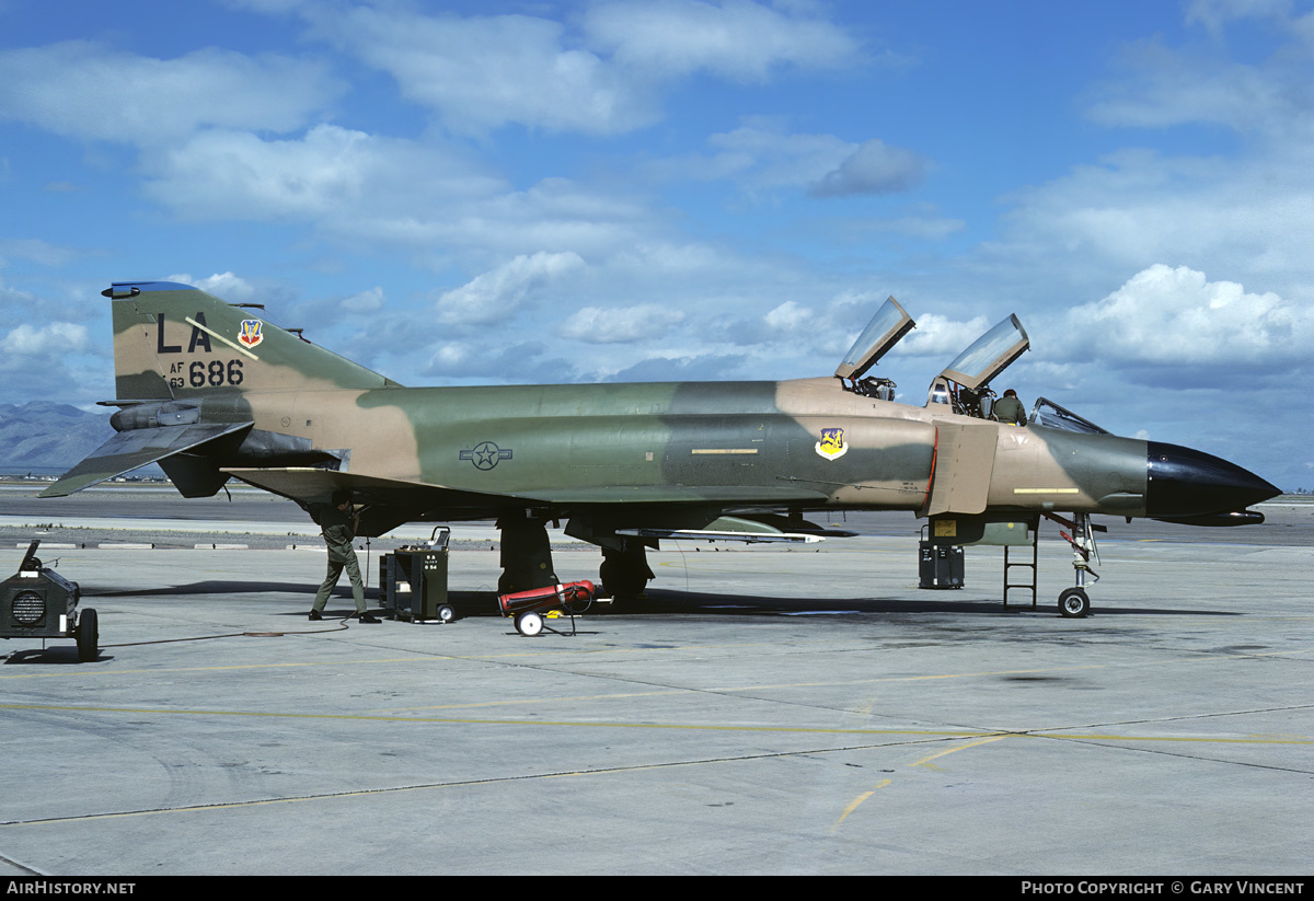 Aircraft Photo of 63-7686 / AF63-686 | McDonnell F-4C Phantom II | USA - Air Force | AirHistory.net #637089