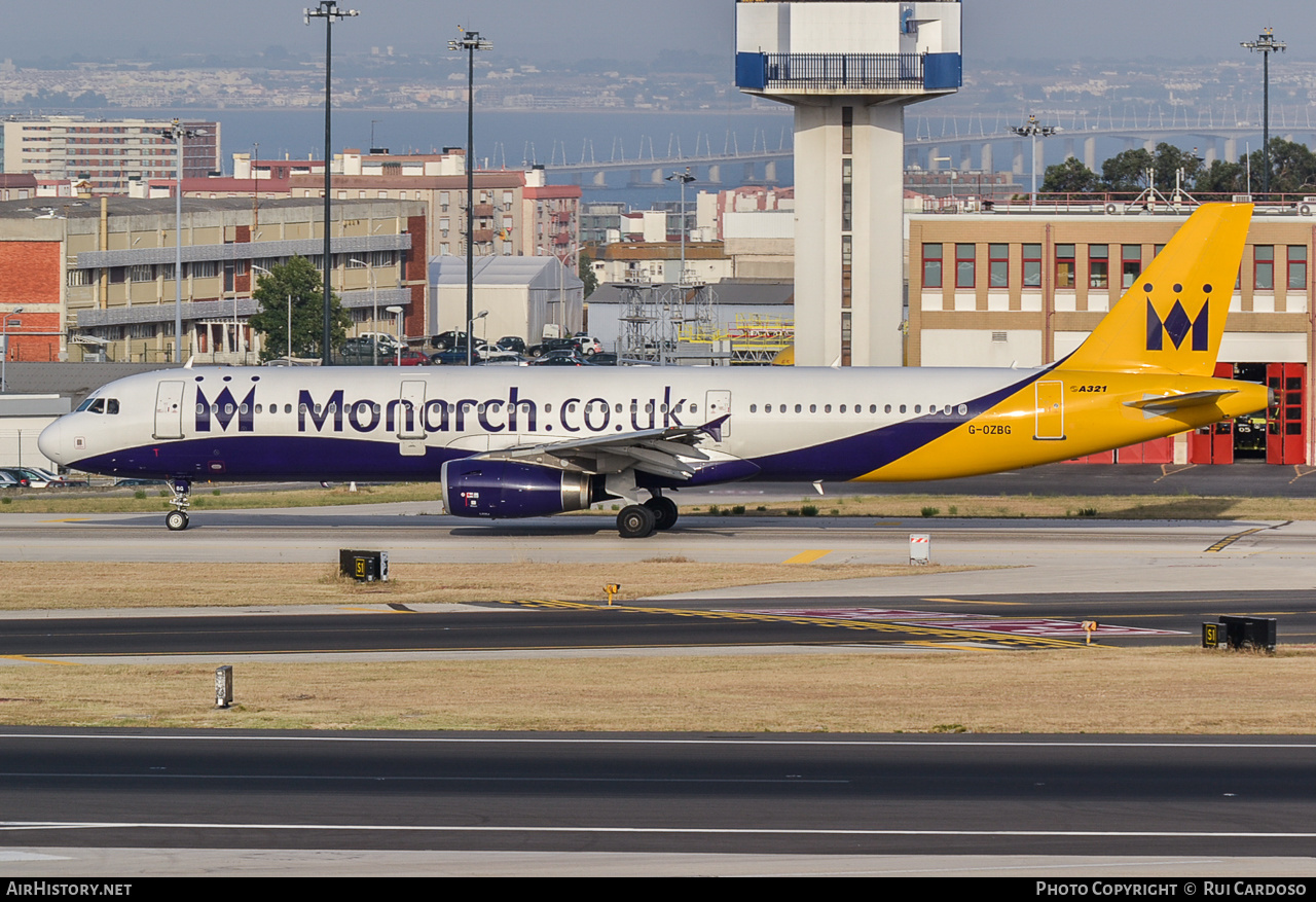 Aircraft Photo of G-OZBG | Airbus A321-231 | Monarch Airlines | AirHistory.net #637097