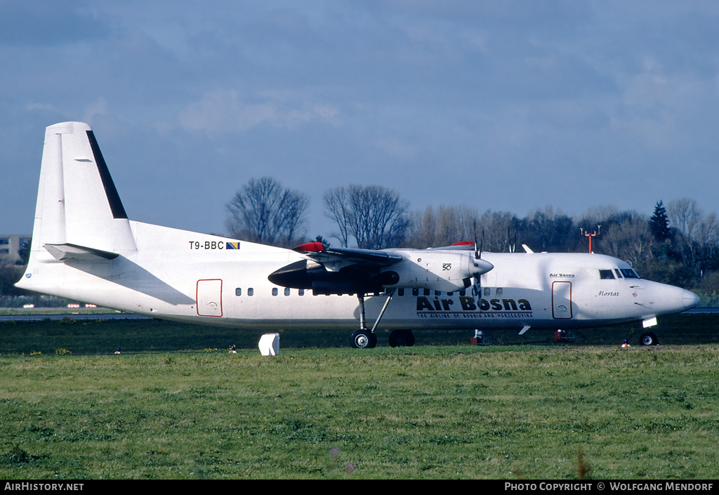Aircraft Photo of T9-BBC | Fokker 50 | Air Bosna | AirHistory.net #637099