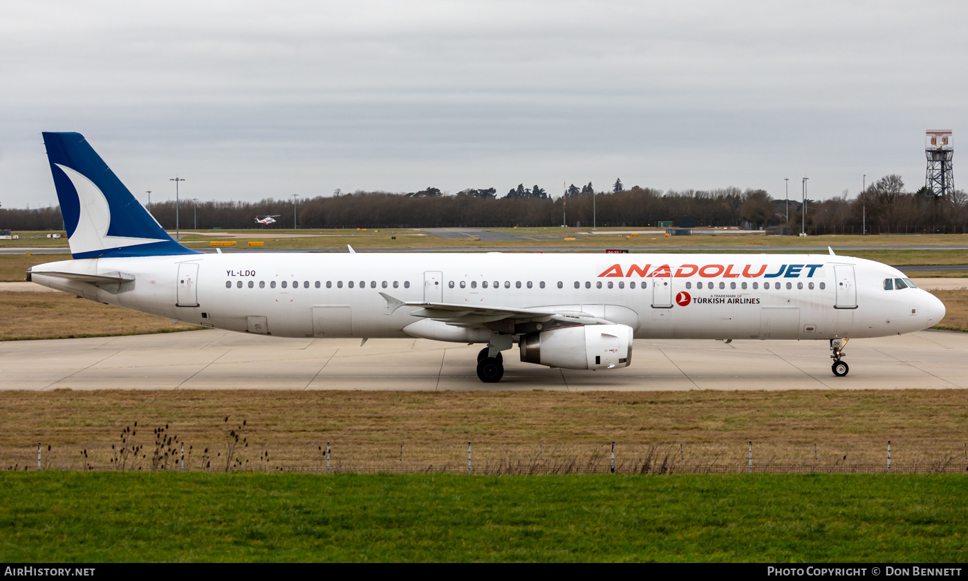 Aircraft Photo of YL-LDQ | Airbus A321-231 | AirHistory.net #637101