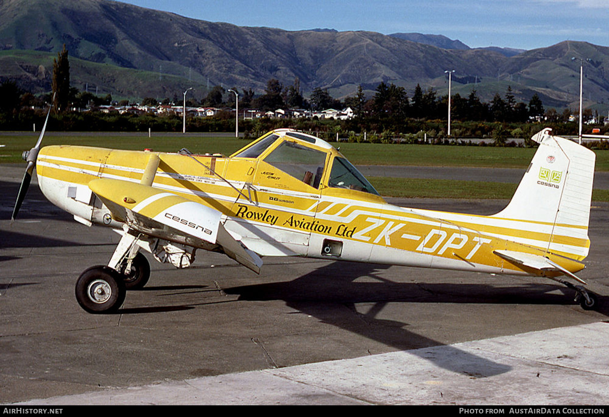 Aircraft Photo of ZK-DPT | Cessna A188B AgWagon | Rowley Aviation | AirHistory.net #637110