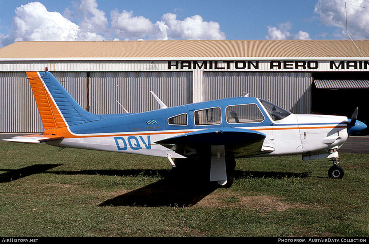 Aircraft Photo of ZK-DQV / DQV | Piper PA-28R-200 Cherokee Arrow II | AirHistory.net #637111