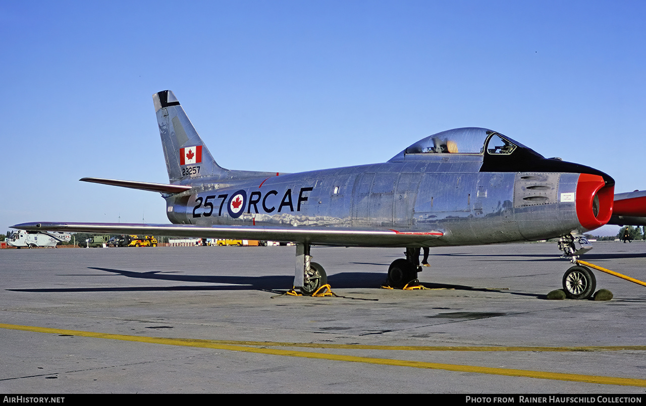 Aircraft Photo of 23257 | Canadair CL-13A Sabre 5 | Canada - Air Force | AirHistory.net #637152