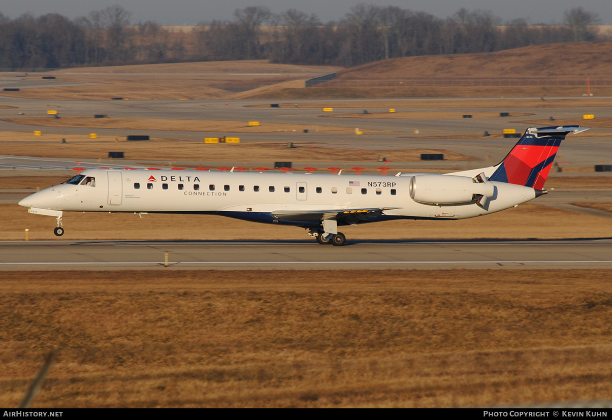 Aircraft Photo of N573RP | Embraer ERJ-145LR (EMB-145LR) | Delta Connection | AirHistory.net #637153