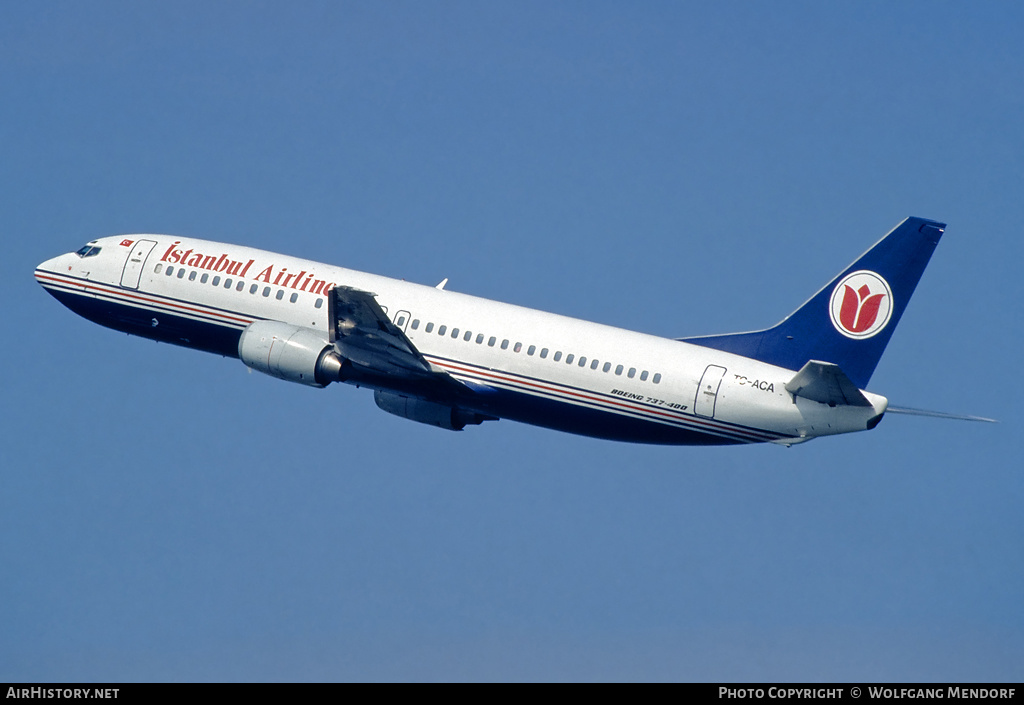 Aircraft Photo of TC-ACA | Boeing 737-4Y0 | Istanbul Airlines | AirHistory.net #637167