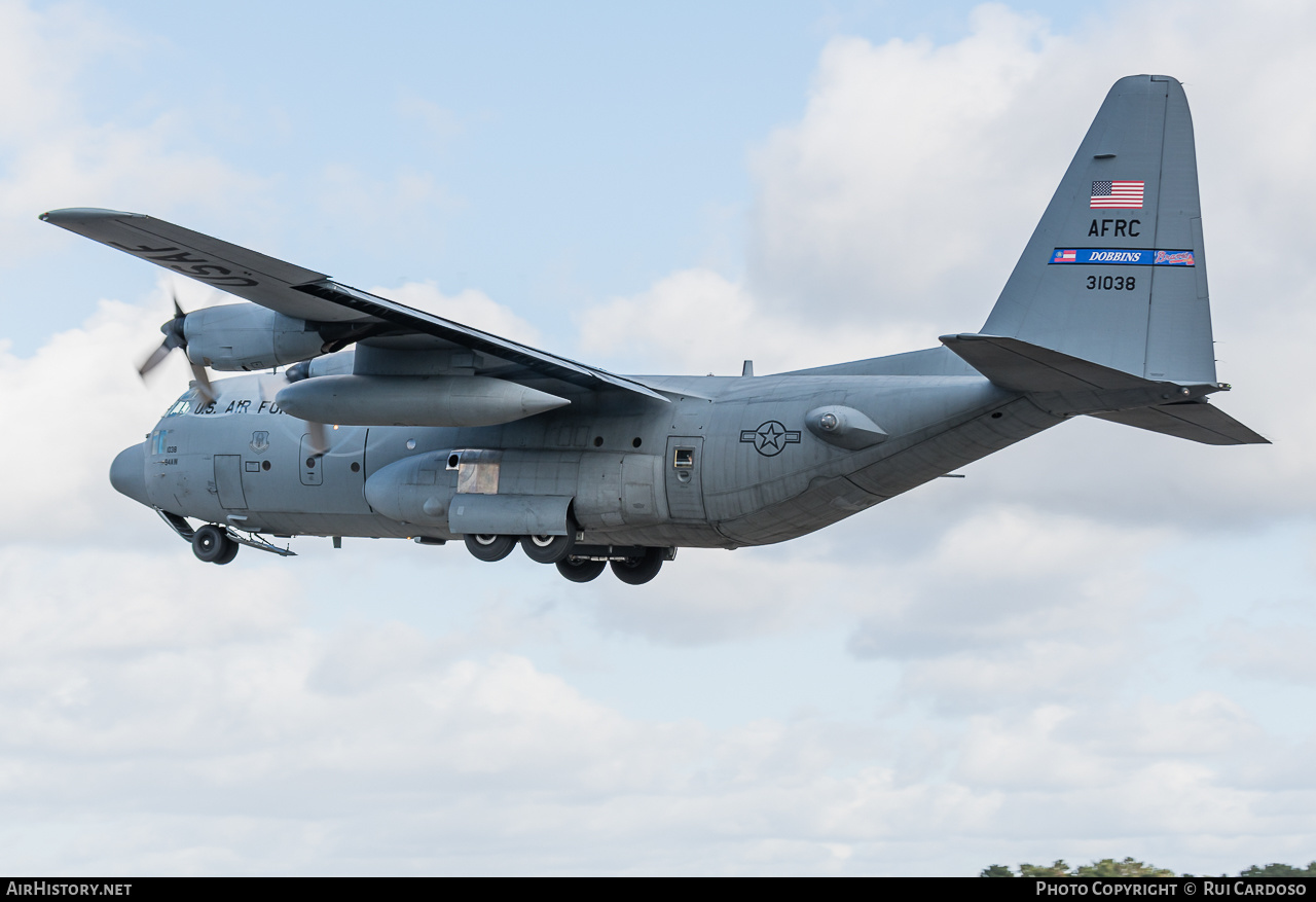 Aircraft Photo of 93-1038 / 31038 | Lockheed C-130H Hercules | USA - Air Force | AirHistory.net #637170