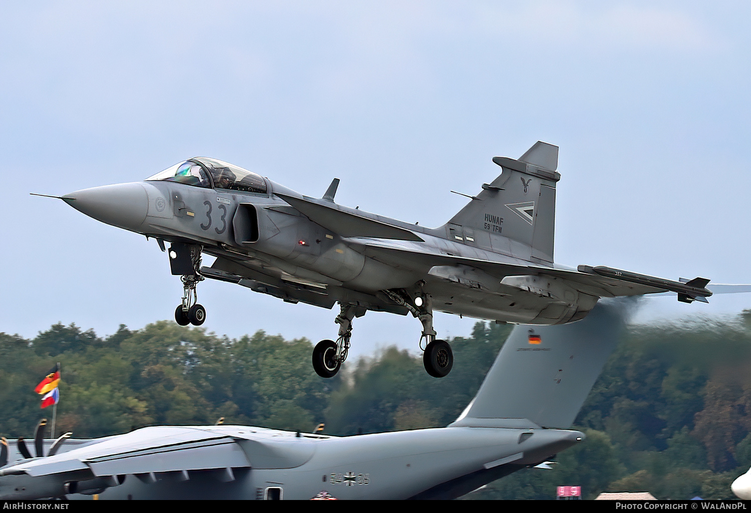 Aircraft Photo of 33 | Saab JAS 39C Gripen | Hungary - Air Force | AirHistory.net #637172