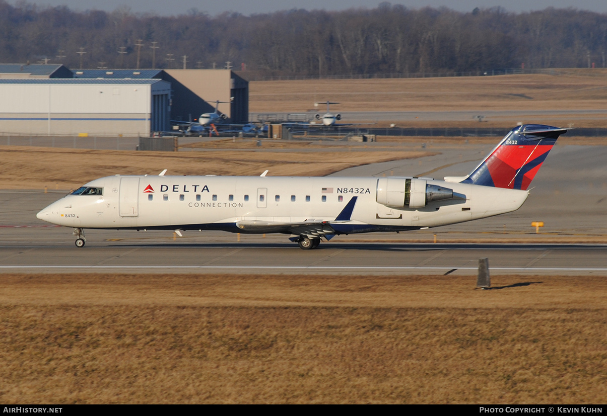 Aircraft Photo of N8432A | Bombardier CRJ-200LR (CL-600-2B19) | Delta Connection | AirHistory.net #637176