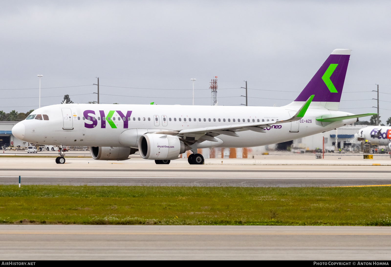 Aircraft Photo of CC-AZS | Airbus A320-251N | Sky Airline | AirHistory.net #637185