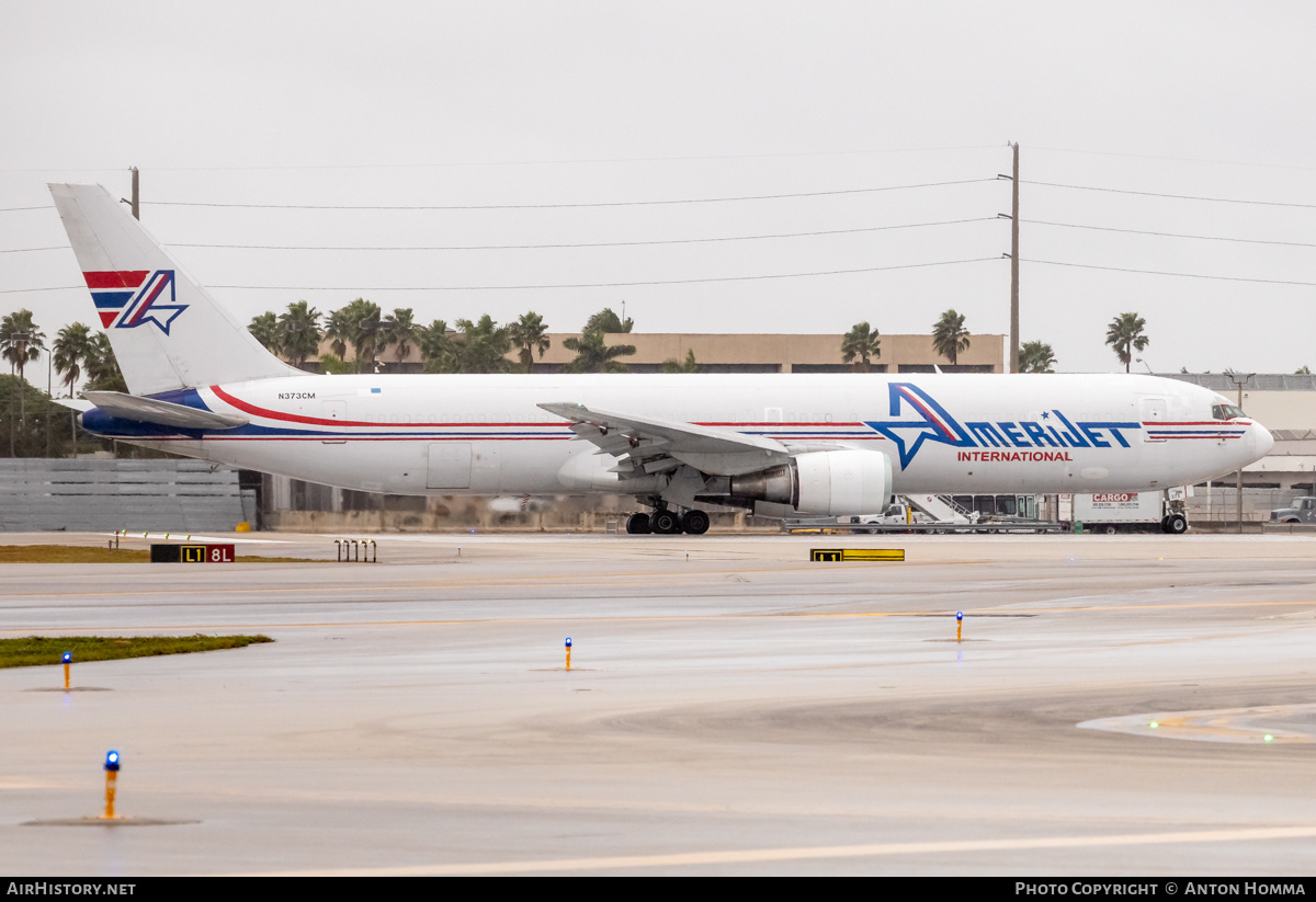 Aircraft Photo of N373CM | Boeing 767-338/ER(BDSF) | Amerijet International | AirHistory.net #637190