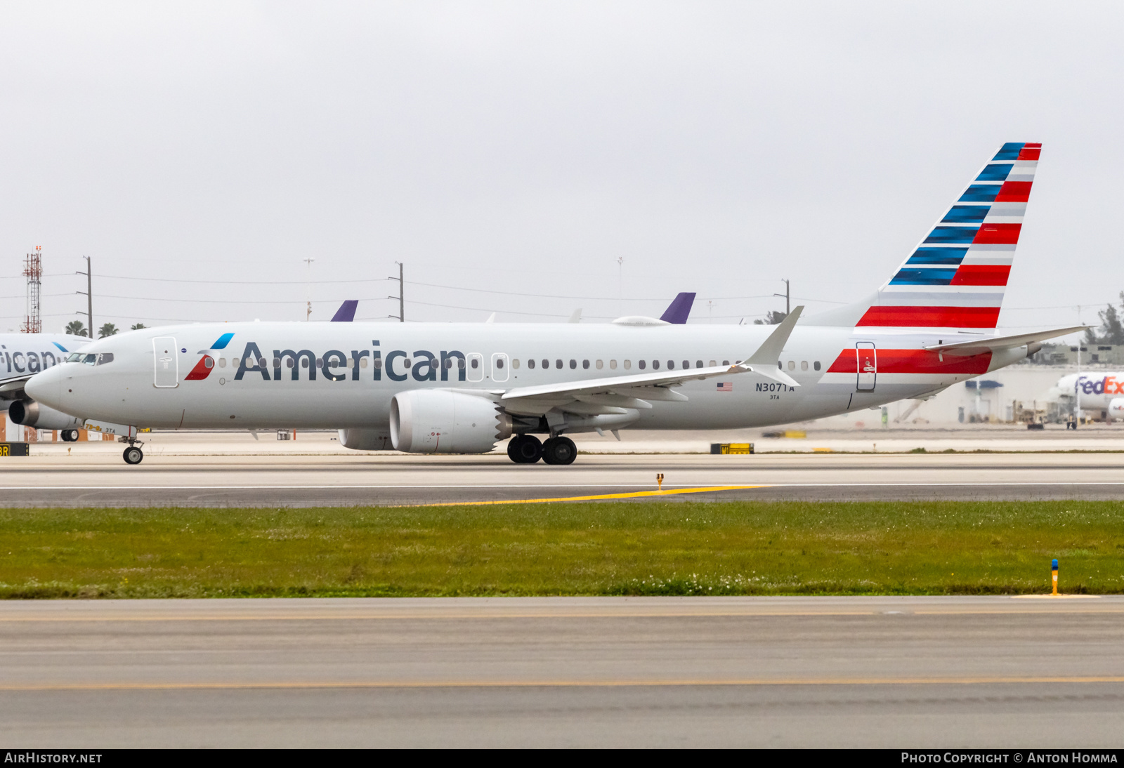 Aircraft Photo of N307TA | Boeing 737-8 Max 8 | American Airlines | AirHistory.net #637191