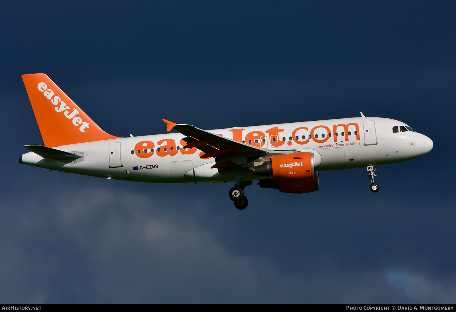 Aircraft Photo of G-EZMS | Airbus A319-111 | EasyJet | AirHistory.net #637193
