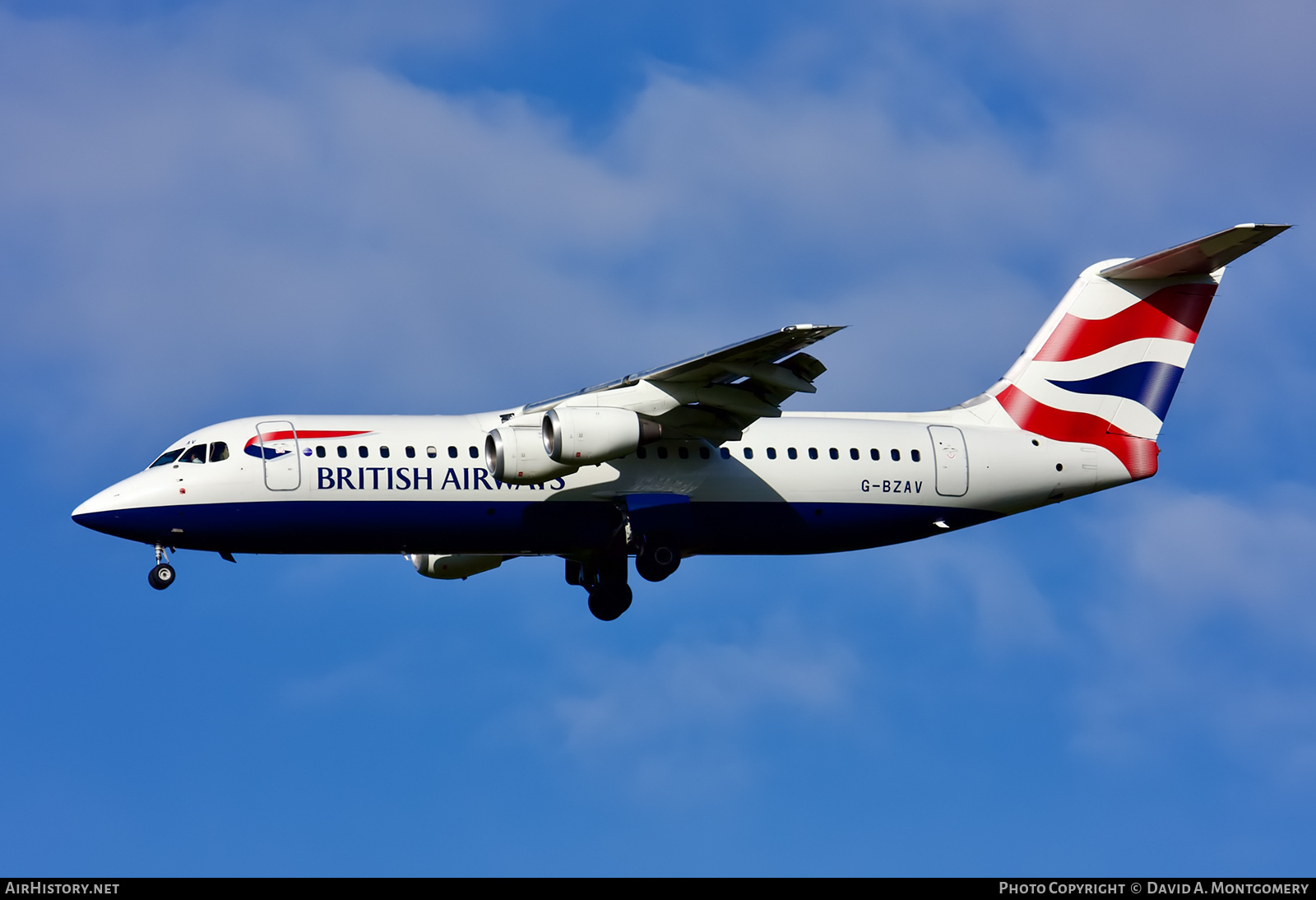 Aircraft Photo of G-BZAV | British Aerospace Avro 146-RJ100 | British Airways | AirHistory.net #637194