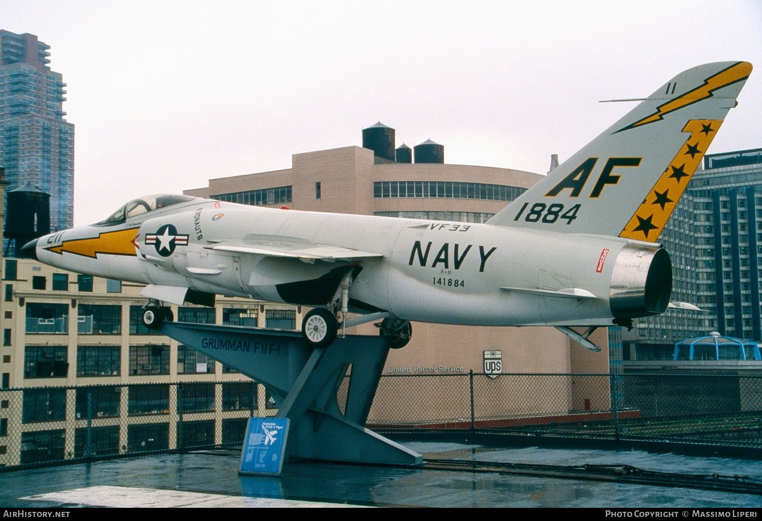 Aircraft Photo of 141884 / 1884 | Grumman F-11A Tiger (F11F-1) | USA - Navy | AirHistory.net #637197