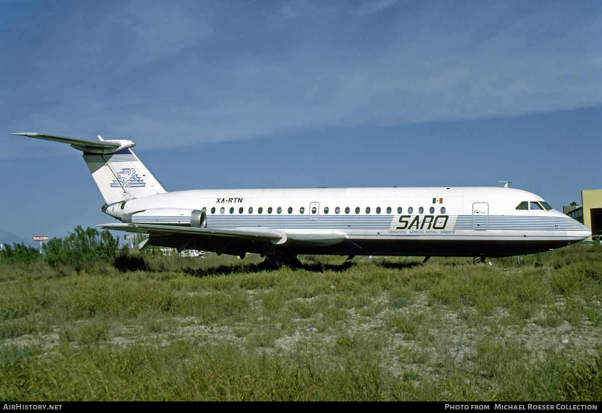 Aircraft Photo of XA-RTN | BAC 111-201AC One-Eleven | SARO - Servicios Aéreos Rutas Oriente | AirHistory.net #637217