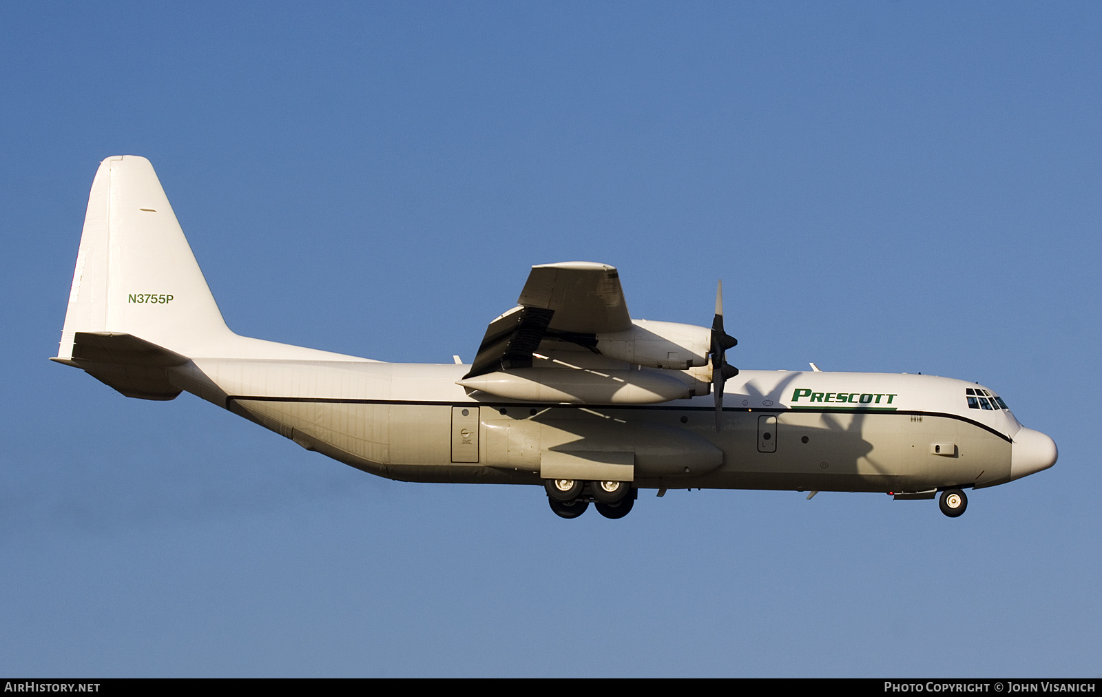 Aircraft Photo of N3755P | Lockheed L-100-30 Hercules (382G) | Prescott Support | AirHistory.net #637222