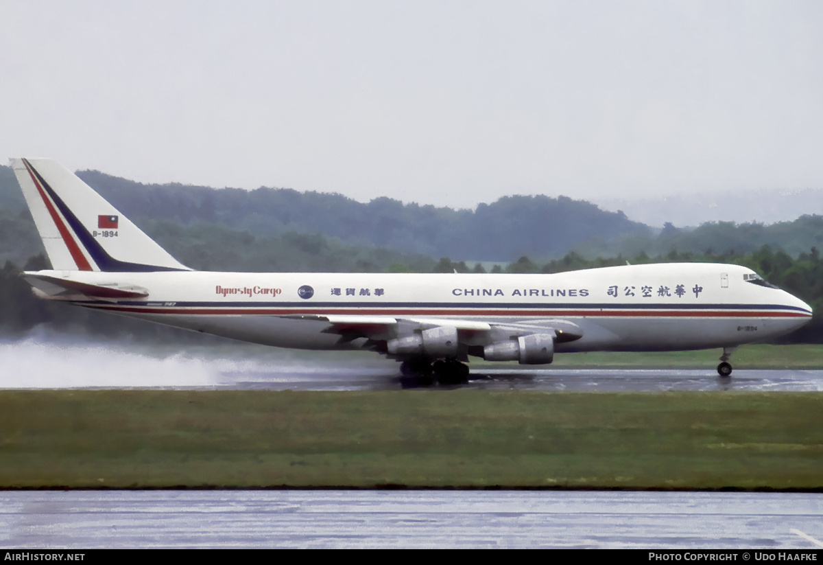 Aircraft Photo of B-1894 | Boeing 747-209F/SCD | China Airlines Cargo | AirHistory.net #637239