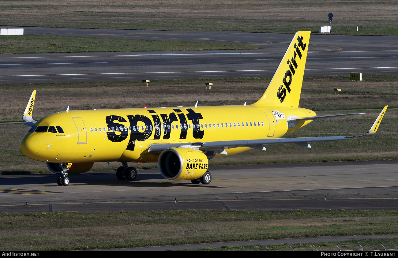 Aircraft Photo of F-WWIQ | Airbus A320-271N | Spirit Airlines | AirHistory.net #637255