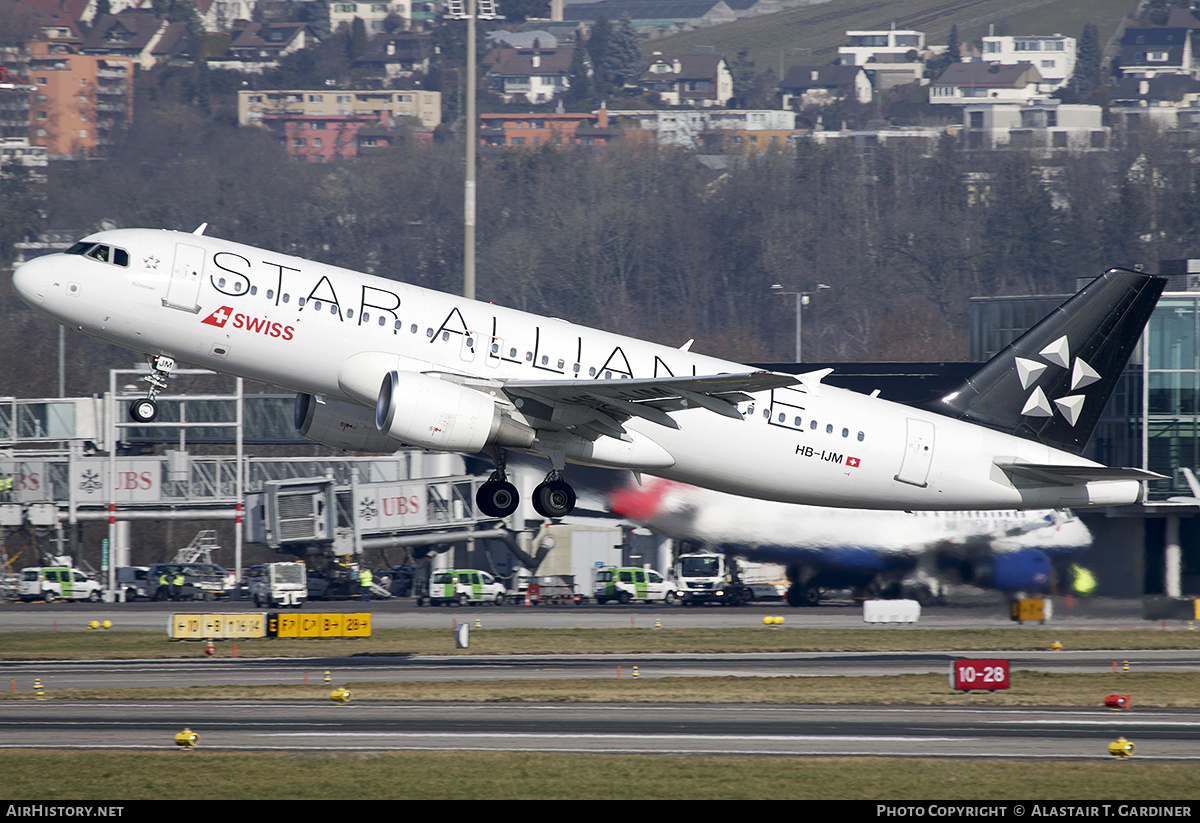 Aircraft Photo of HB-IJM | Airbus A320-214 | Swiss International Air Lines | AirHistory.net #637267