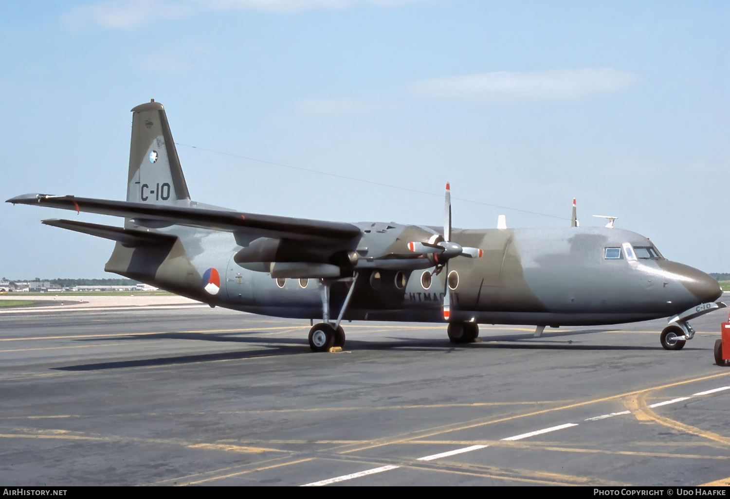 Aircraft Photo of C-10 | Fokker F27-300M Troopship | Netherlands - Air Force | AirHistory.net #637288