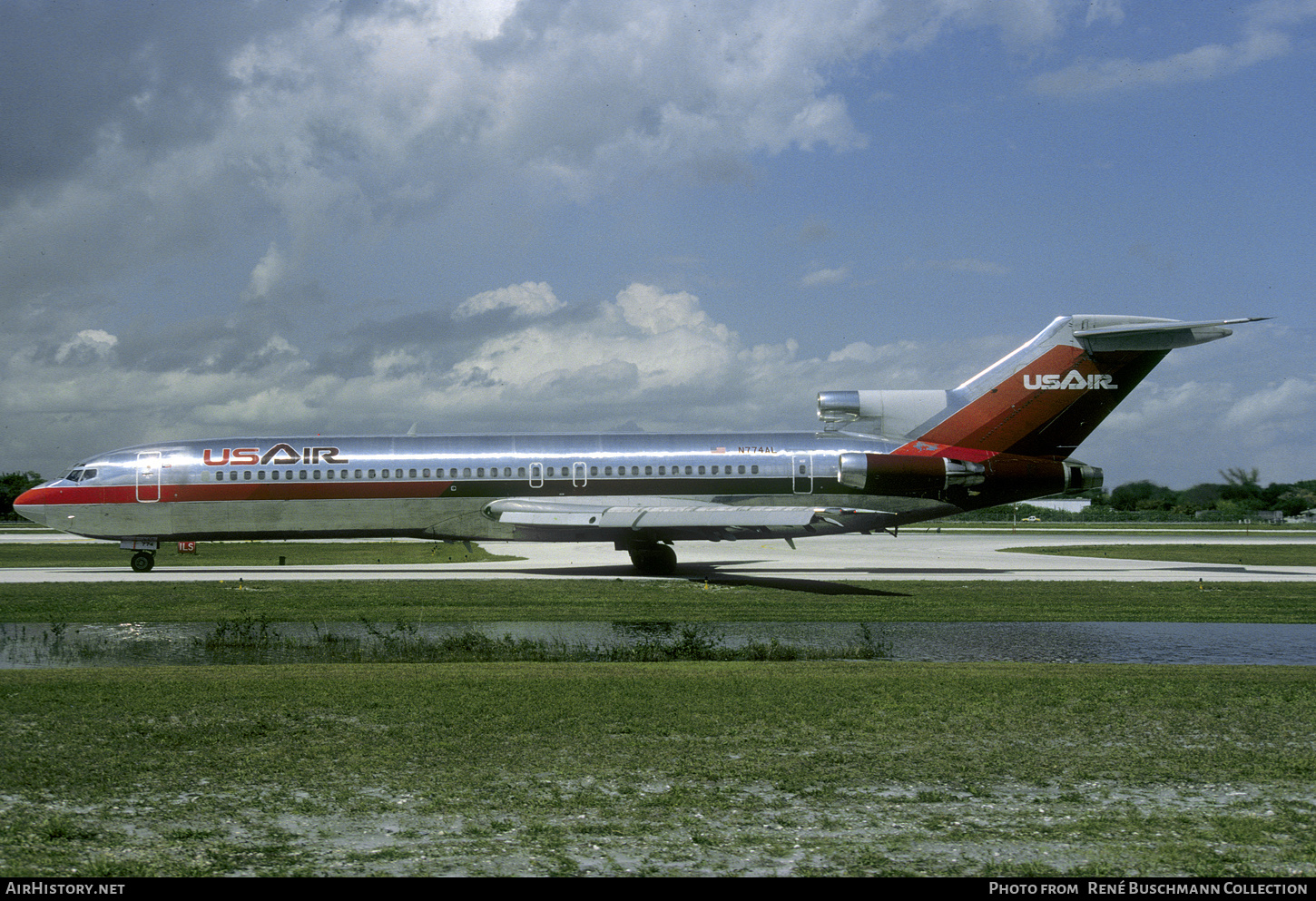 Aircraft Photo of N774AL | Boeing 727-264 | USAir | AirHistory.net #637296