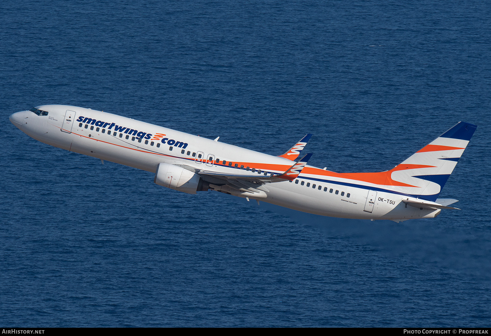 Aircraft Photo of OK-TSU | Boeing 737-8FZ | Smartwings | AirHistory.net #637300