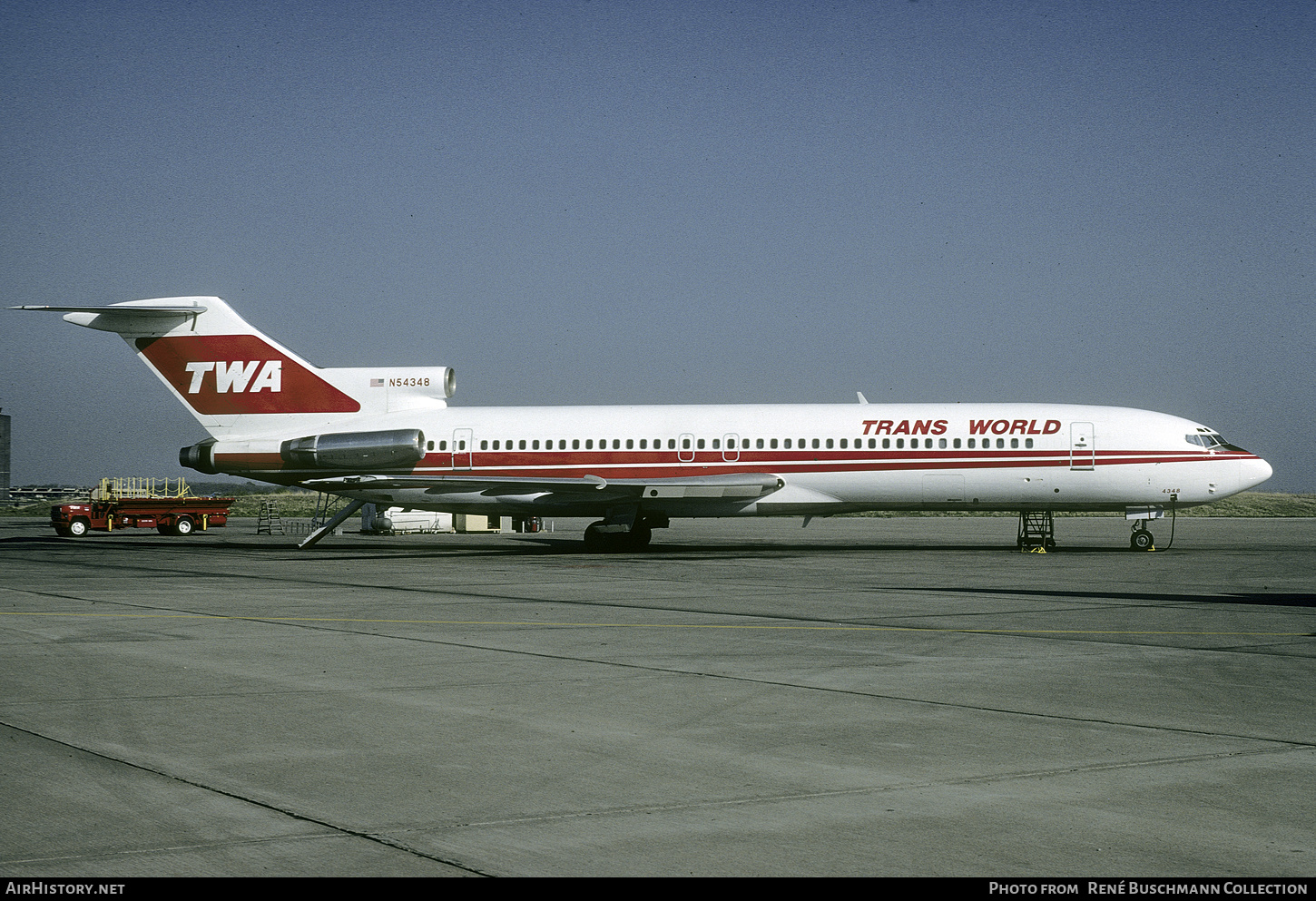 Aircraft Photo of N54348 | Boeing 727-231/Adv | Trans World Airlines - TWA | AirHistory.net #637303