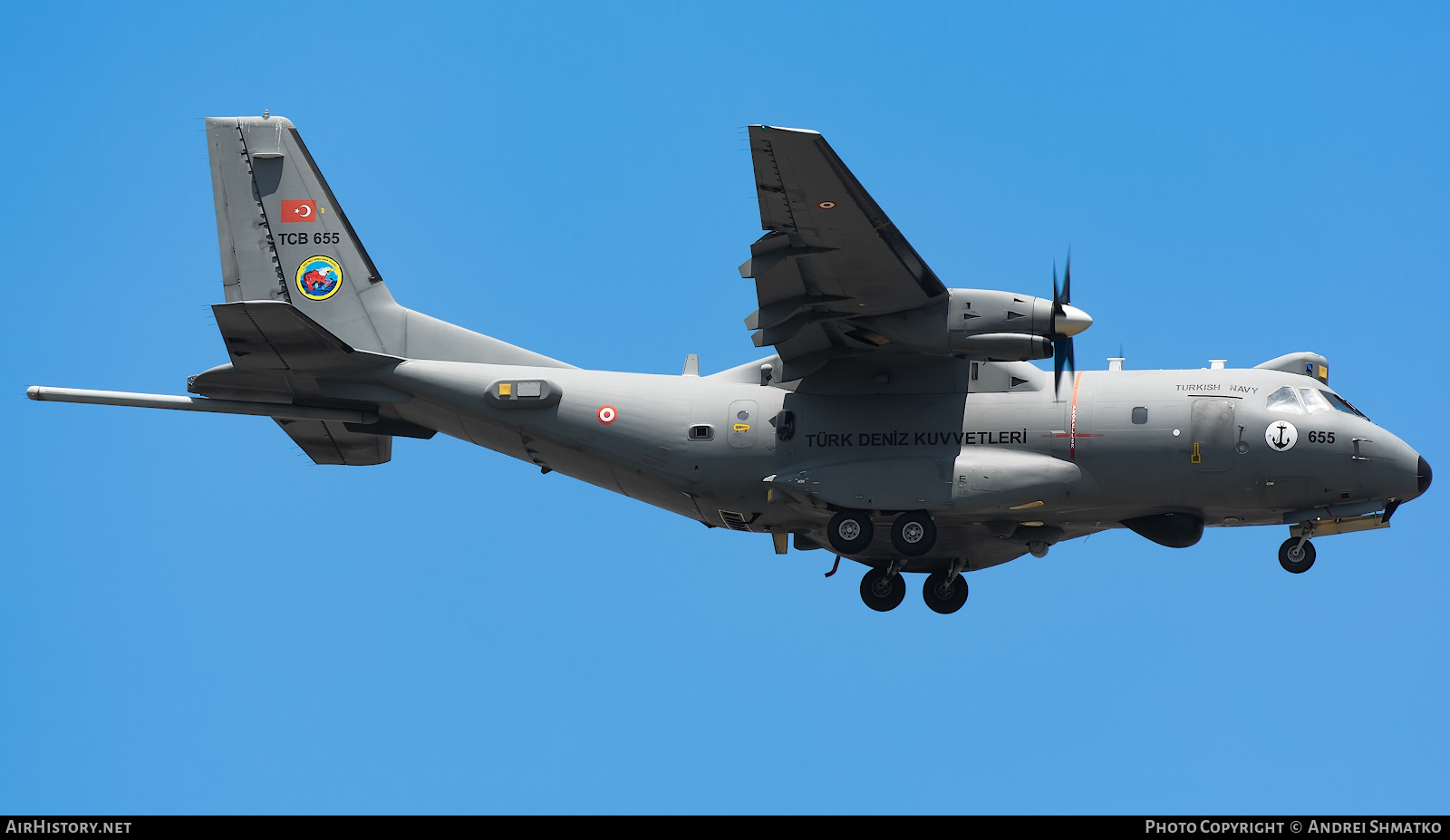 Aircraft Photo of TCB-655 | CASA/IPTN CN235M-100 MPA | Turkey - Navy | AirHistory.net #637314