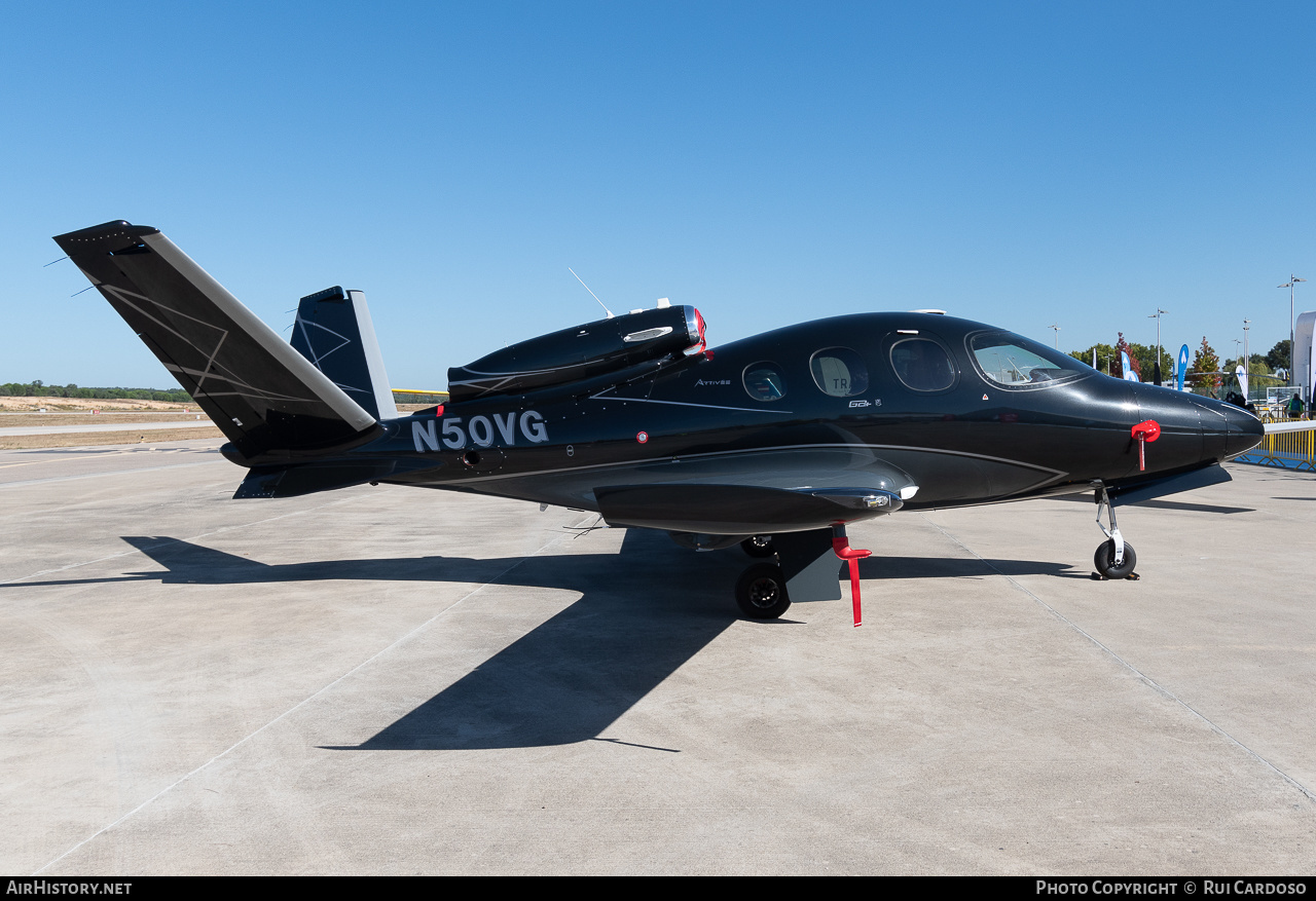 Aircraft Photo of N50VG | Cirrus SF-50 Vision G2+ Arrivee | AirHistory.net #637317
