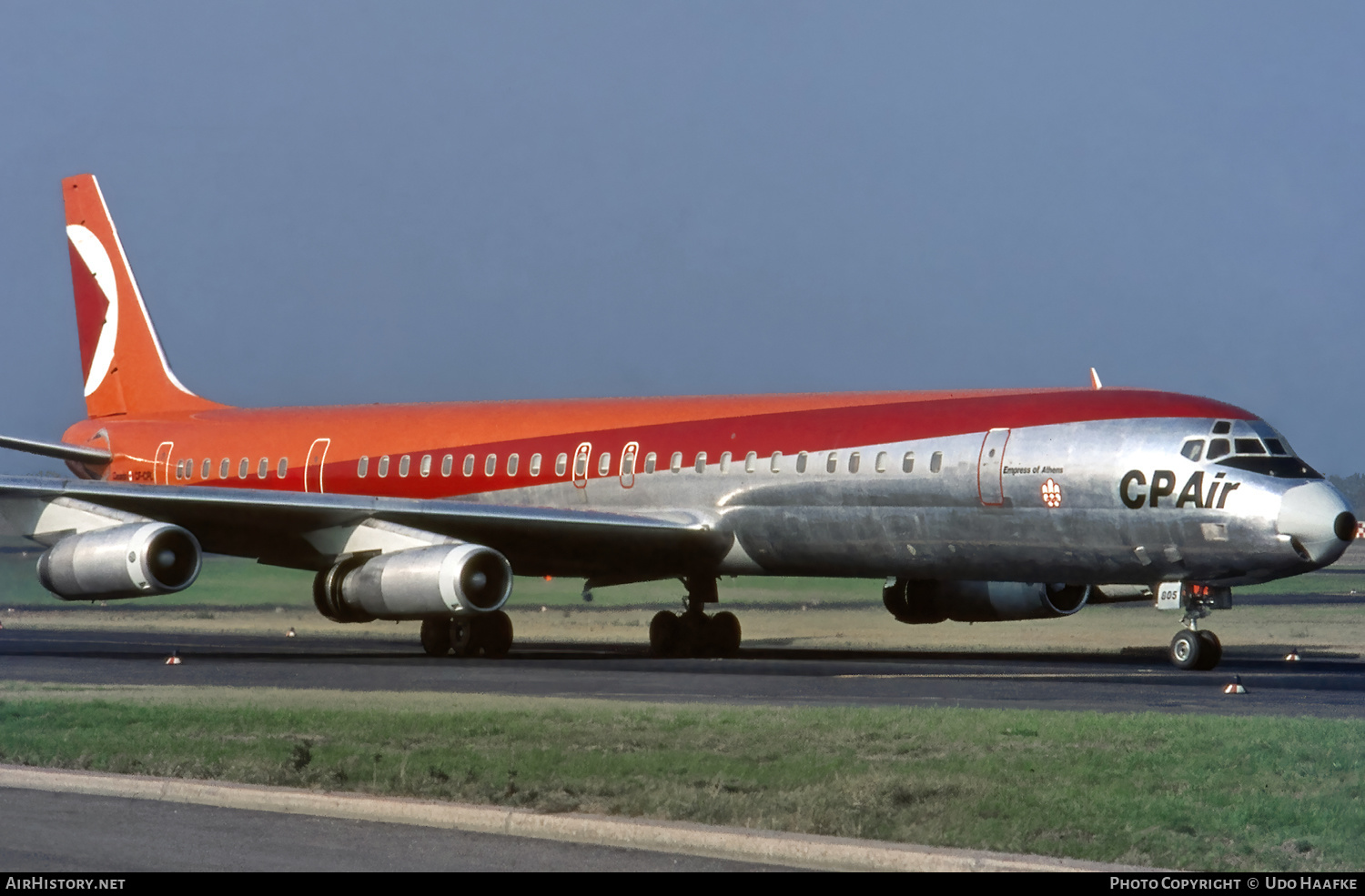 Aircraft Photo of CF-CPL | McDonnell Douglas DC-8-63PF | CP Air | AirHistory.net #637319