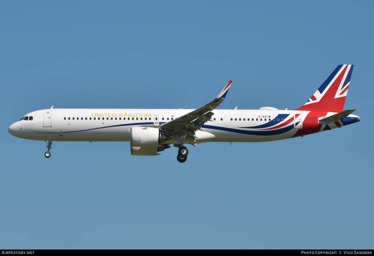 Aircraft Photo of G-XATW | Airbus A321-251N | United Kingdom Government | AirHistory.net #637323