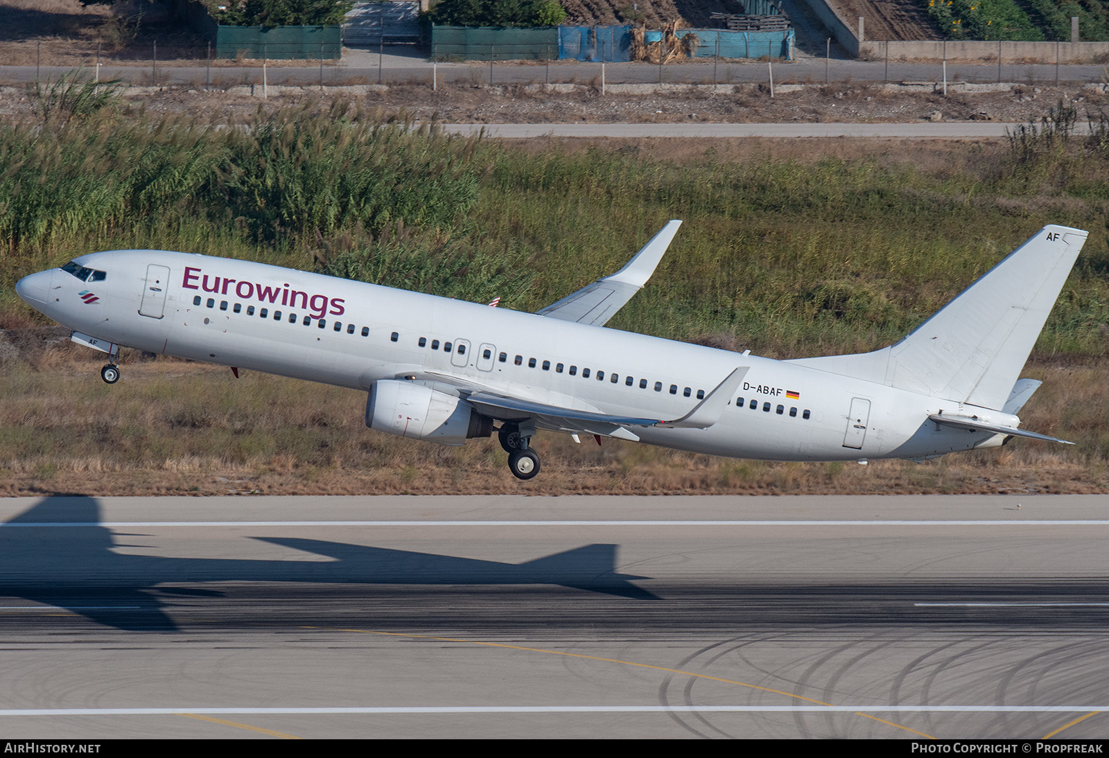 Aircraft Photo of D-ABAF | Boeing 737-86J | Eurowings | AirHistory.net #637335
