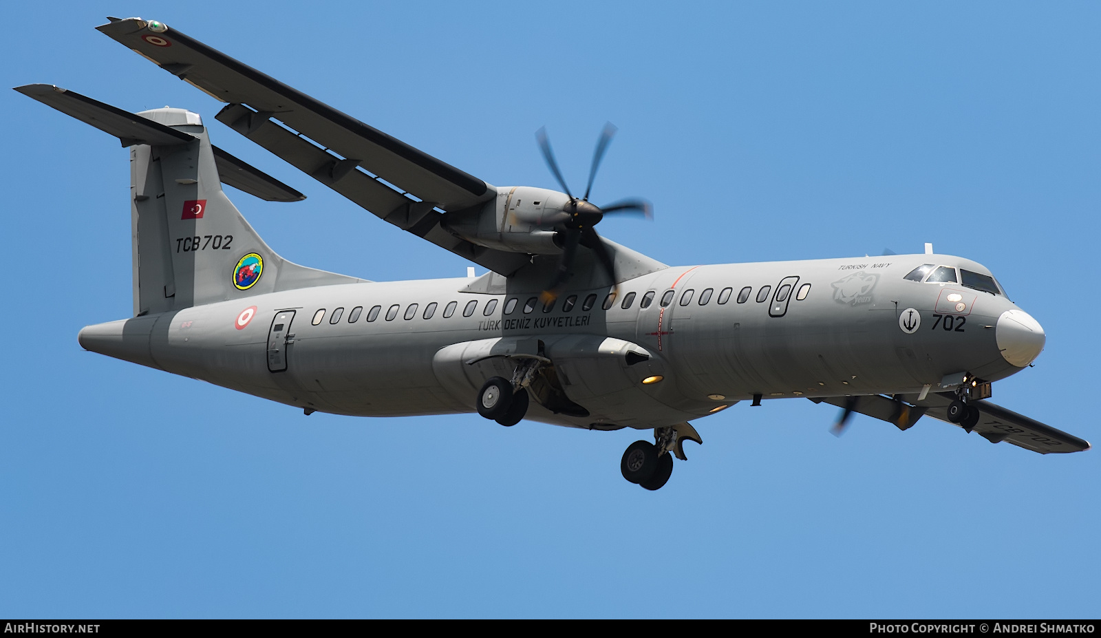 Aircraft Photo of TCB-702 | ATR ATR-72-600MUA | Turkey - Navy | AirHistory.net #637342