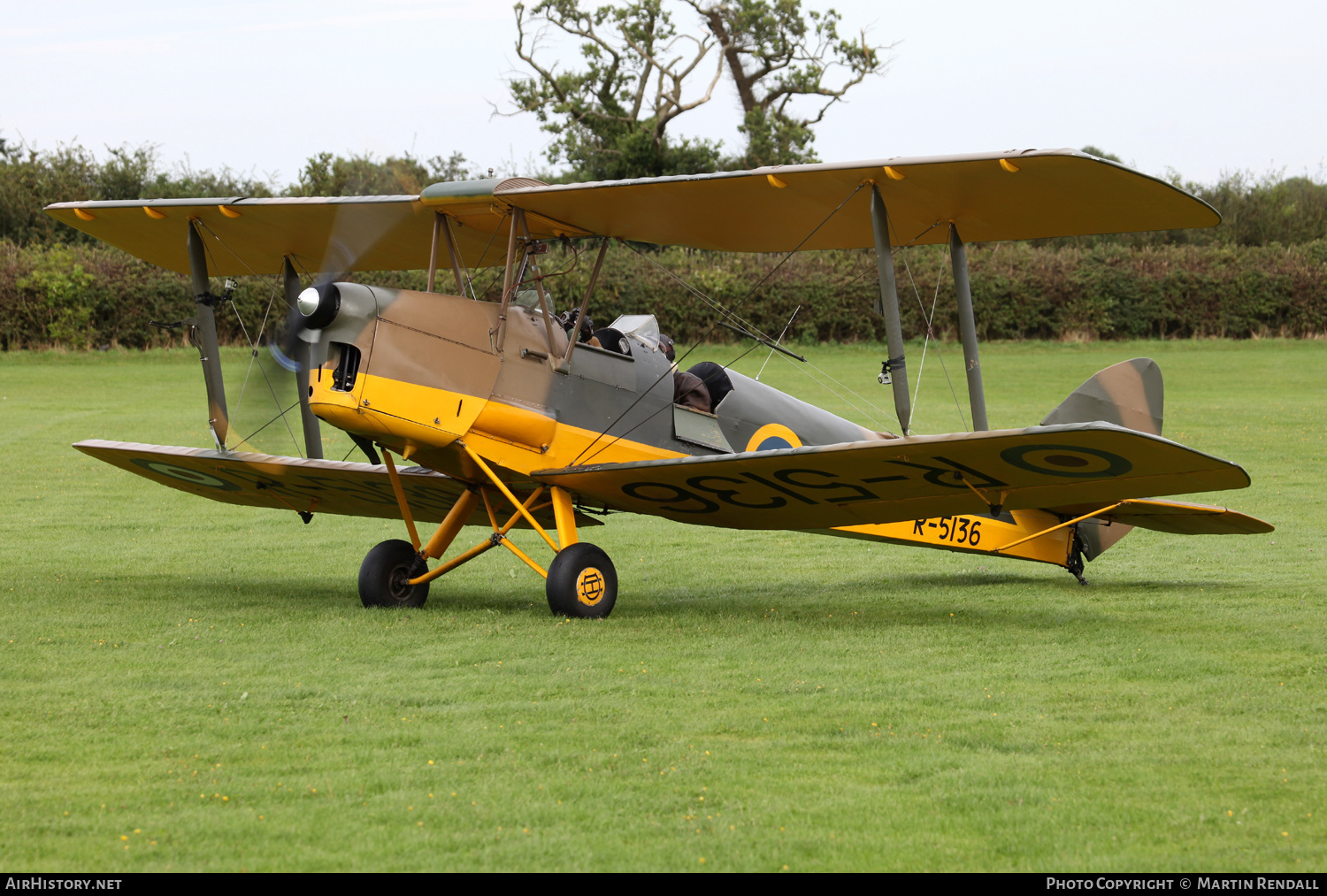 Aircraft Photo of G-APAP / R5136 | De Havilland D.H. 82A Tiger Moth II | UK - Air Force | AirHistory.net #637361