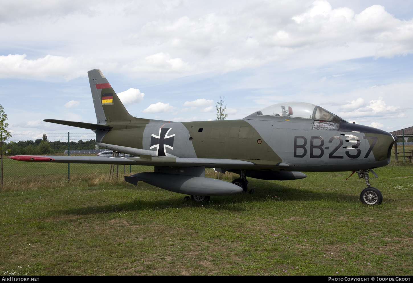 Aircraft Photo of BB-237 | Canadair CL-13A Sabre 5 | Germany - Air Force | AirHistory.net #637390