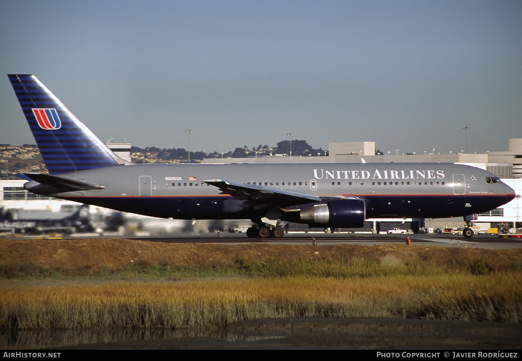 Aircraft Photo of N605UA | Boeing 767-222 | United Airlines | AirHistory.net #637400