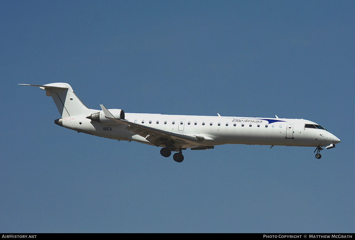 Aircraft Photo of N11EA | Bombardier CRJ-701ER (CL-600-2C10) | Elite Airways | AirHistory.net #637409