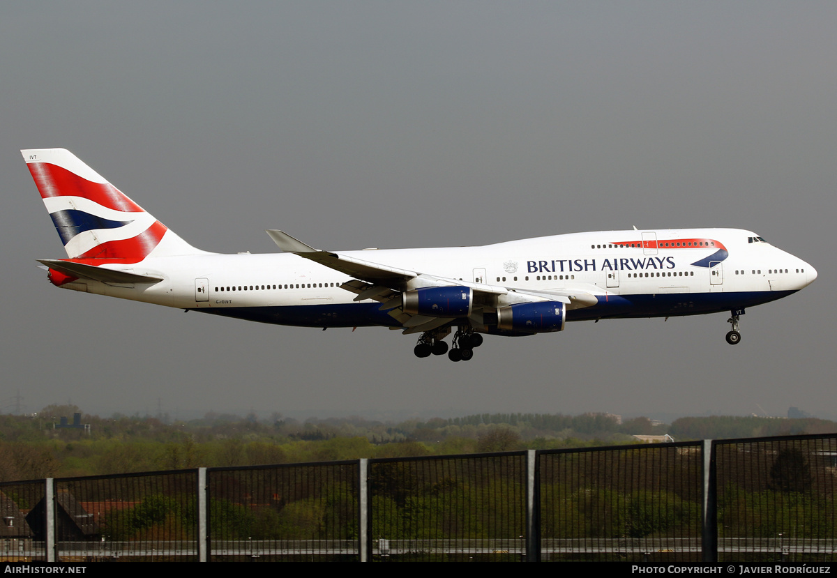 Aircraft Photo of G-CIVT | Boeing 747-436 | British Airways | AirHistory.net #637420